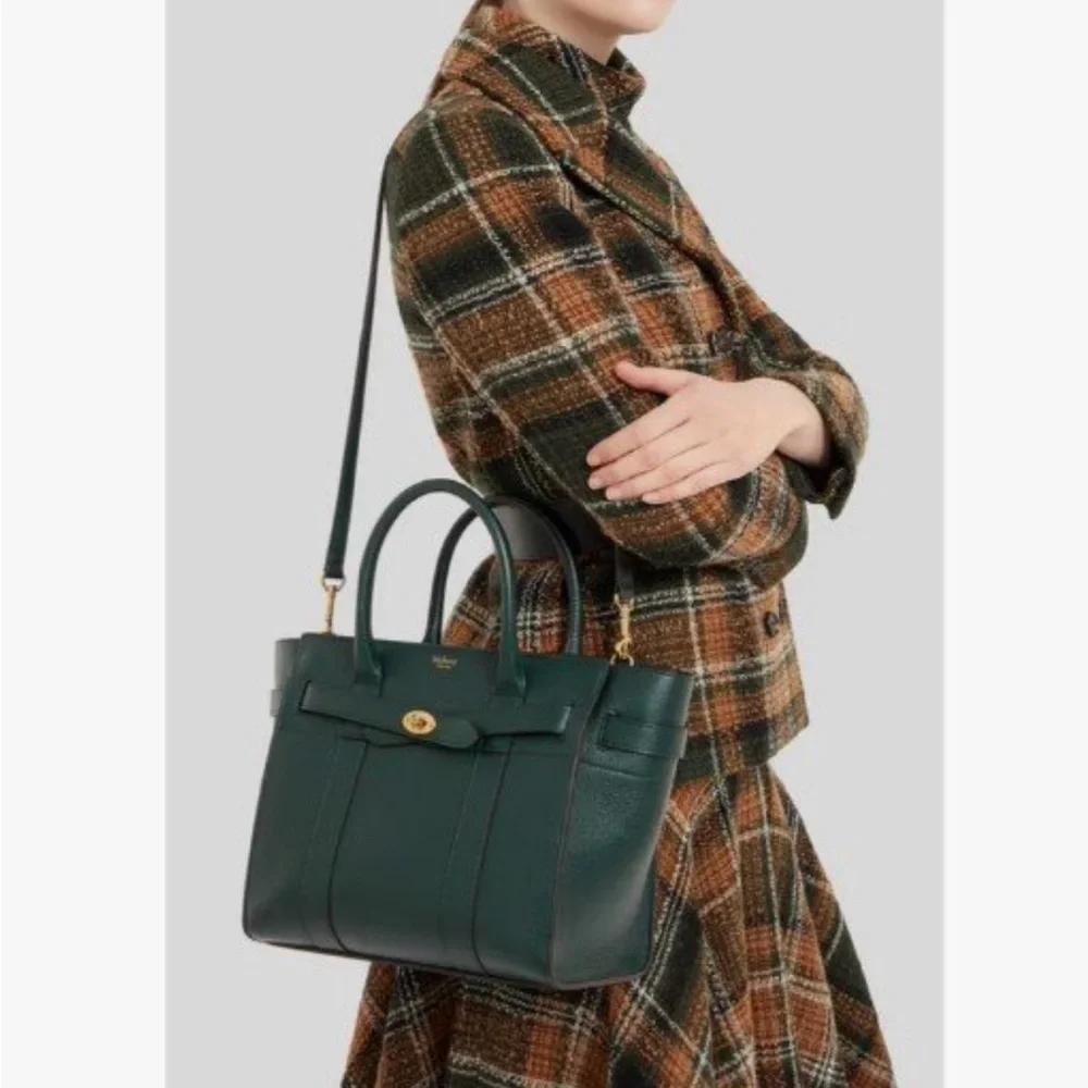 Mulberry Bag - Small Zipped Bayswater Leather Satchel - Picture 8 of 8